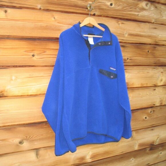 Vintage Patagonia Synchilla T Snap Pullover sweatshirt XL - Picture 2 of 7